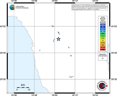 Mappa MCS - territori località