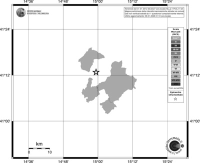 Mappa MCS - territori comuni