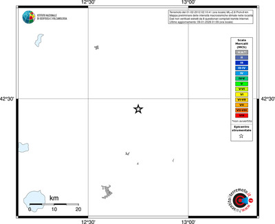 Mappa MCS - territori località