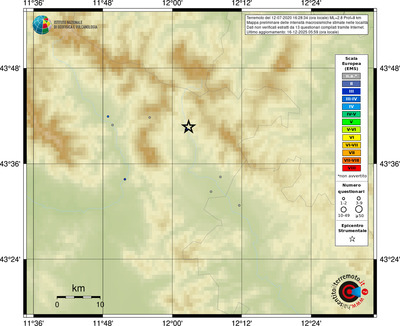 Mappa EMS - località