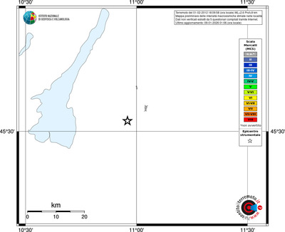Mappa MCS - territori località