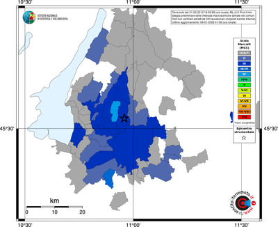 Mappa MCS - territori comuni
