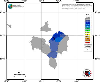 Mappa MCS - territori comuni