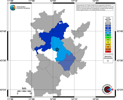 Mappa MCS - territori comuni