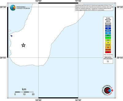 Mappa MCS - territori località