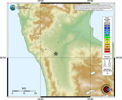 Mappa EMS - località