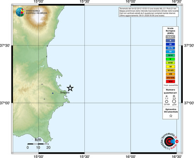 Mappa EMS - località
