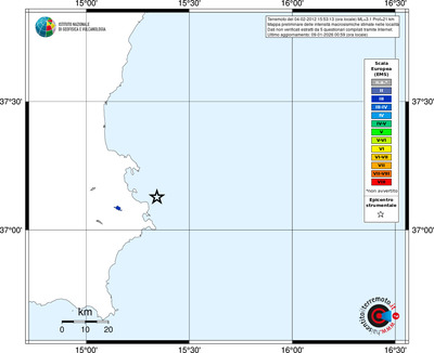 Mappa EMS - territori località