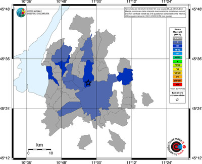Mappa MCS - territori comuni