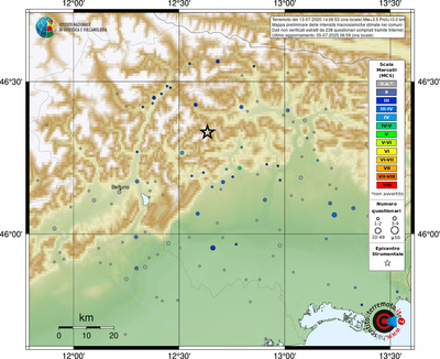 Mappa MCS - comuni