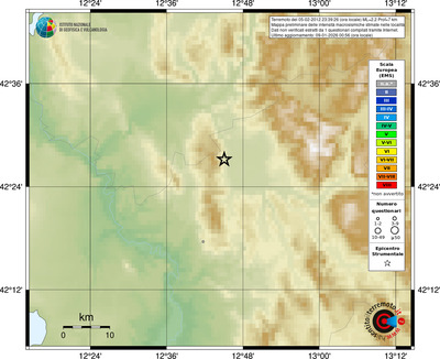 Mappa EMS - località