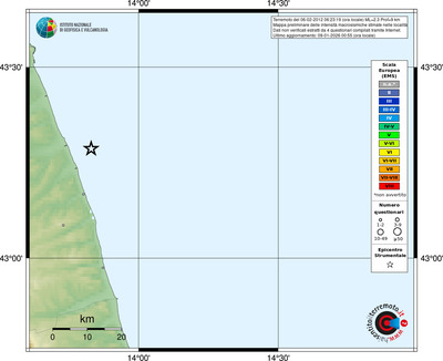 Mappa EMS - località