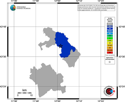 Mappa MCS - territori comuni