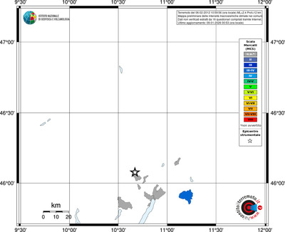 Mappa MCS - territori comuni