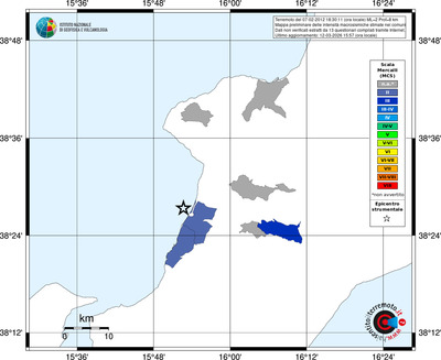 Mappa MCS - territori comuni