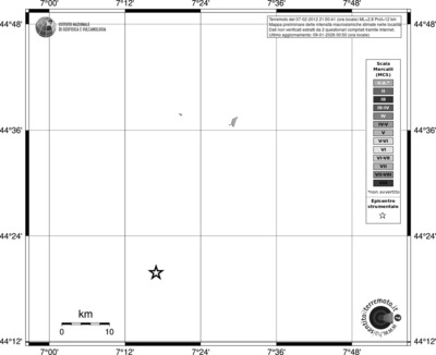 Mappa MCS - territori località