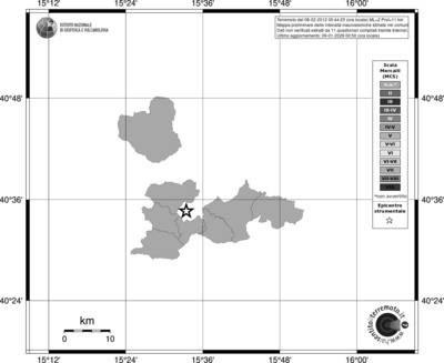 Mappa MCS - territori comuni