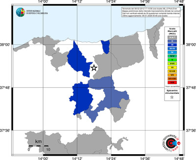 Mappa MCS - territori comuni