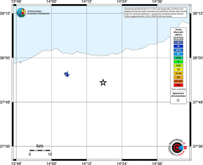 Mappa MCS - territori località