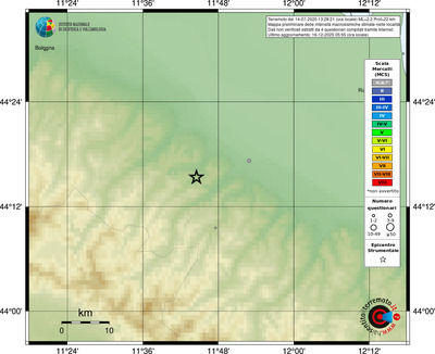 Mappa MCS - località