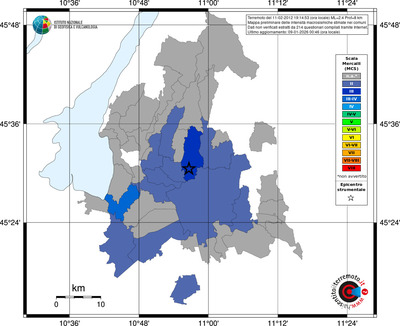 Mappa MCS - territori comuni