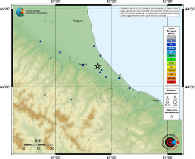 Mappa EMS - comuni