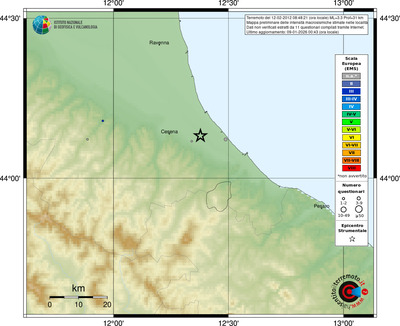 Mappa EMS - località