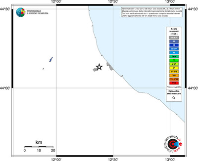 Mappa MCS - territori località