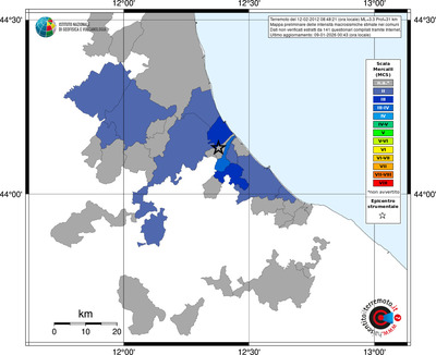 Mappa MCS - territori comuni
