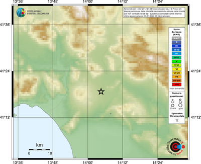Mappa EMS - località