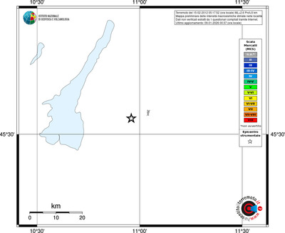 Mappa MCS - territori località