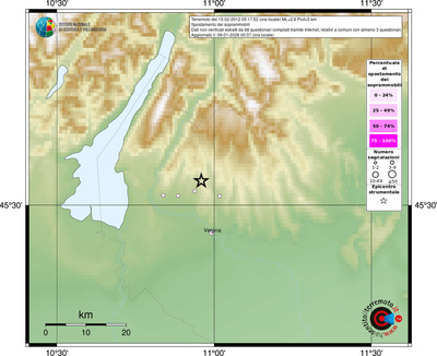 Mappa comuni con almeno 3 questionari