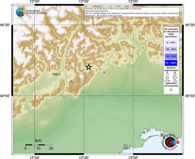 Mappa comuni con almeno 3 questionari