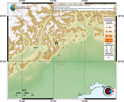 Mappa comuni con almeno 3 questionari