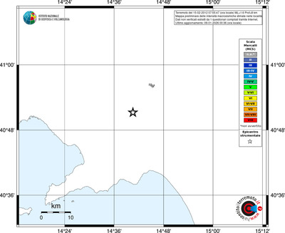 Mappa MCS - territori località