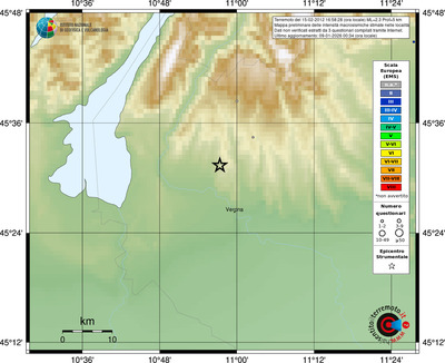 Mappa EMS - località
