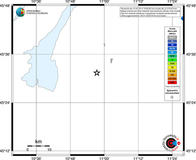 Mappa MCS - territori località