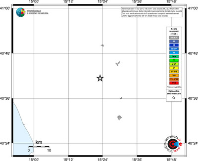 Mappa MCS - territori località