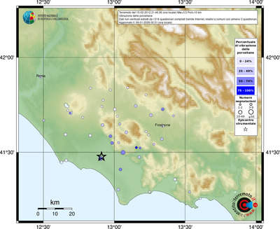 Mappa comuni con almeno 3 questionari