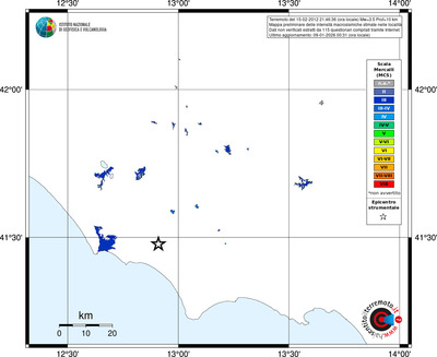 Mappa MCS - territori località