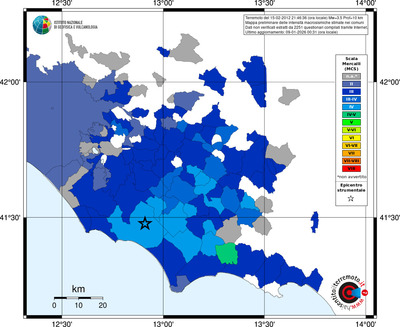 Mappa MCS - territori comuni