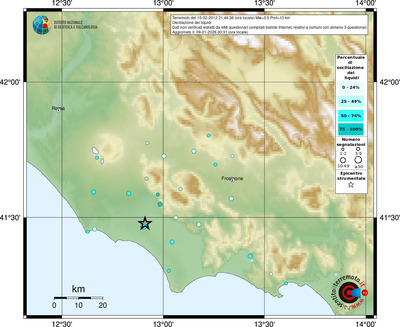 Mappa comuni con almeno 3 questionari
