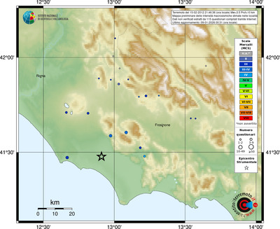 Mappa MCS - località