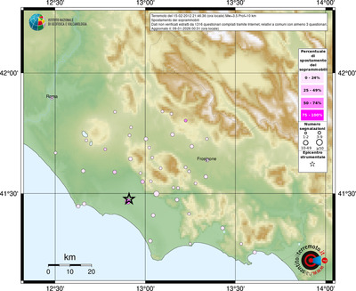Mappa comuni con almeno 3 questionari