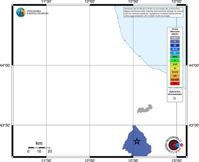 Mappa MCS - territori comuni