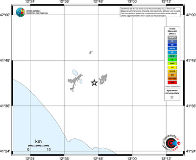 Mappa MCS - territori località