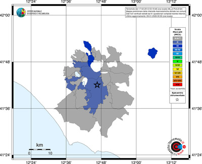 Mappa MCS - territori comuni