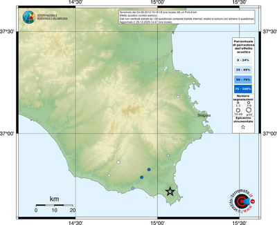 Mappa comuni con almeno 3 questionari