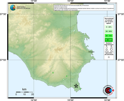 Mappa comuni con almeno 3 questionari