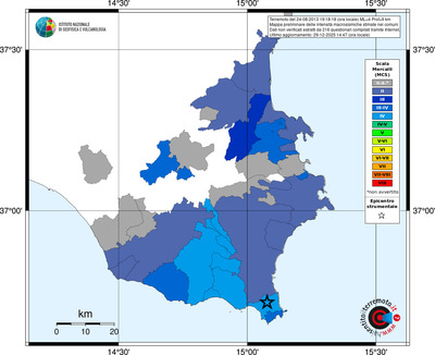 Mappa MCS - territori comuni